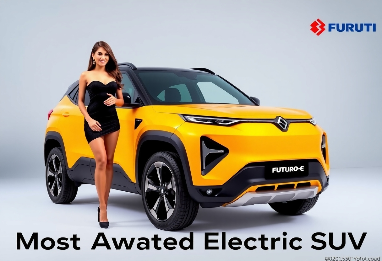 Maruti Futuro-E Electric SUV 2025 showcasing futuristic design and advanced features.