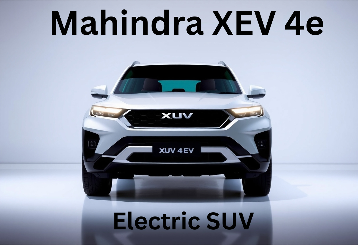 Mahindra XUV 4EV Electric SUV front view – new Mahindra XEV 4e launch 2025